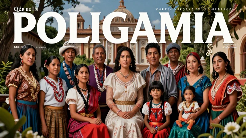 Qué es la poligamia y cuáles son sus conceptos clave 4 Poligamia cultural: conceptos y representación visual