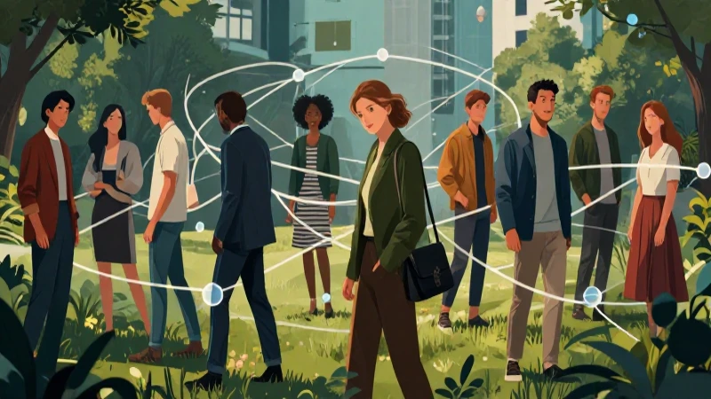Qué es la poligamia y cuáles son sus conceptos clave 3 Ilustración conceptual de estructuras sociales detalladas