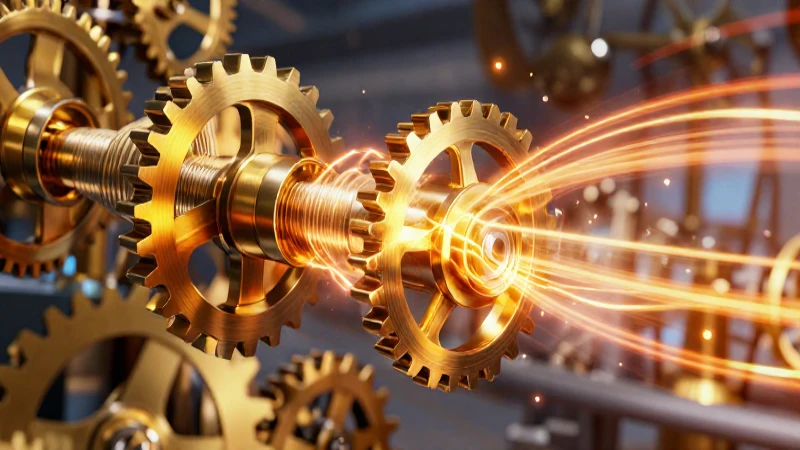 Engranajes dinámicos de precisión con flujo brillante