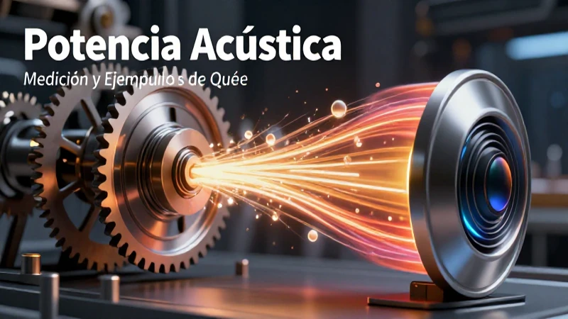 Potencia acústica: definición, concepto y medición