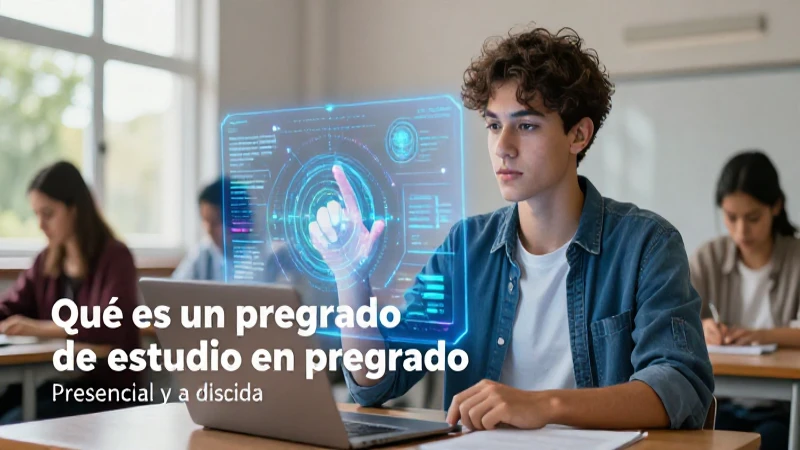 Qué es un pregrado: definición y concepto esencial 5 Pregrado: estudio presencial y a distancia