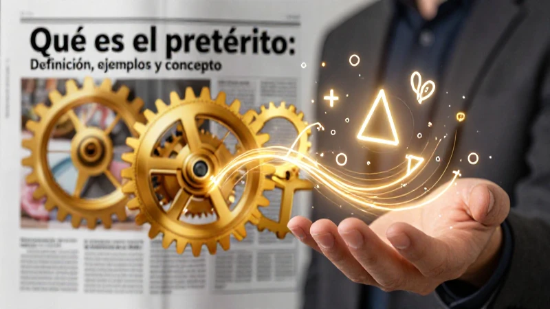 Pretérito: explicación visual y profesional