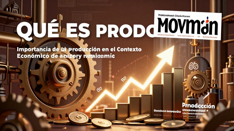 Qué es producción: Definición y concepto en economía 3 Importancia de la producción en economía