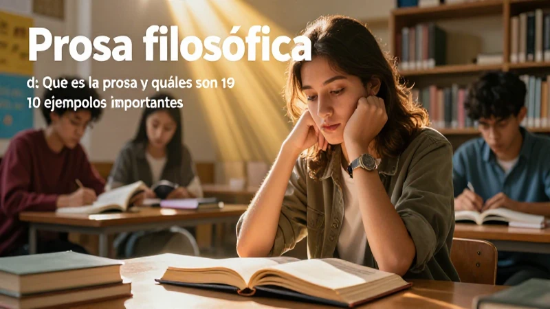 Qué es la prosa y cuáles son 10 ejemplos importantes 10 Ilustración académica de prosa filosófica moderna