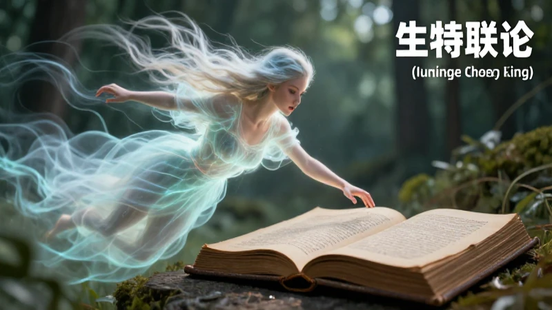 Qué es prosopopeya: definición y conceptos esenciales 5 Espíritu del viento en forma humana toca un libro antiguo