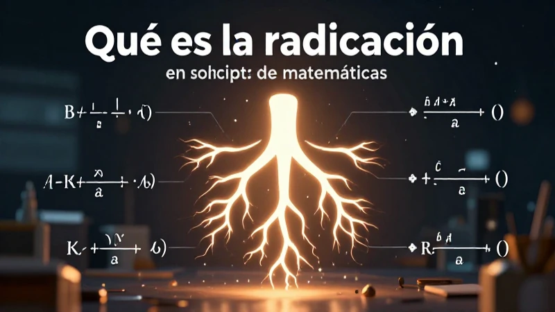 La radicación es la operación inversa de la potencia