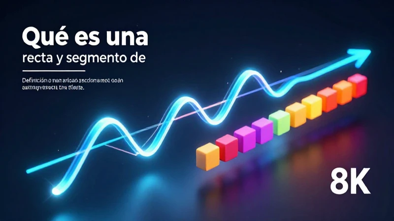 Diferencias clave entre recta y segmento