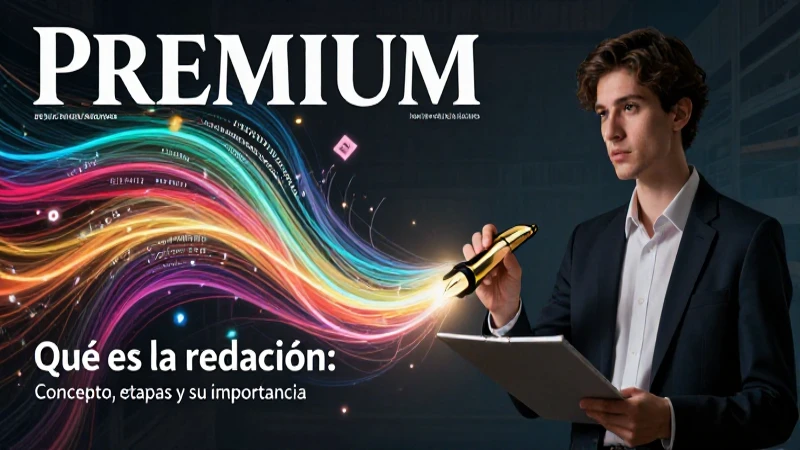 Qué es la redacción: Concepto, etapas y su importancia 3 Ilustración educativa sobre la importancia de la redacción