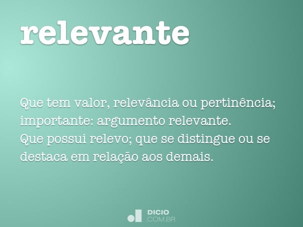 Qué es relevante: Definición y concepto de relevantes 2 que es relevante definicion y concepto de relevantes 1