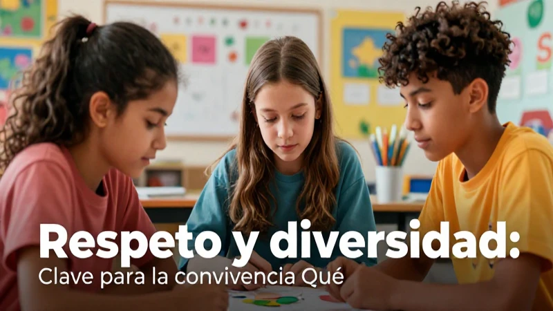 El respeto y la diversidad promueven la convivencia