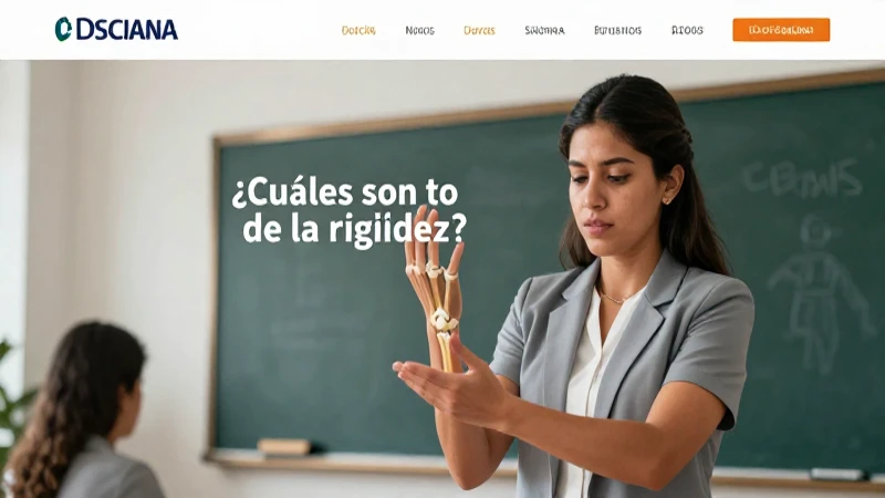 Educador mexicano con tensión visualiza la rigidez