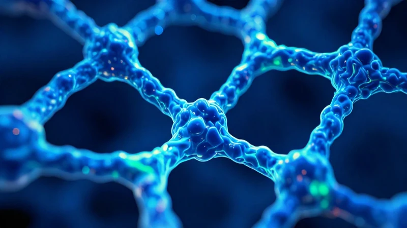 Estado Sólido: Conceptos, Cambios y Características Clave 4 Detalle molecular de estructuras azules y cristalinas