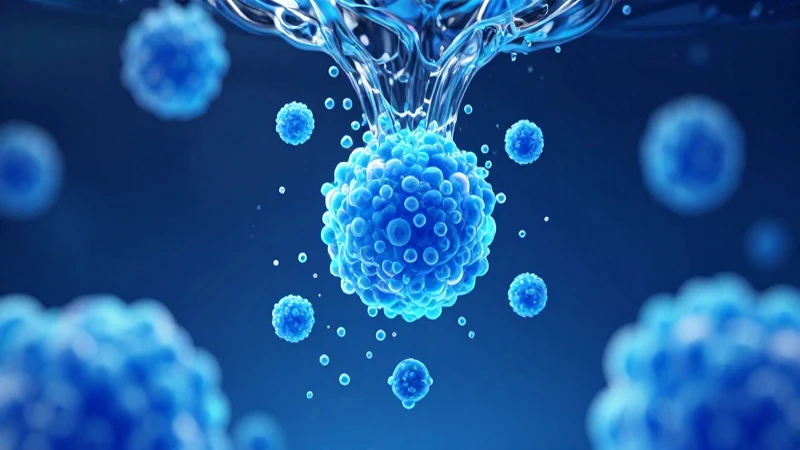 Soluto: Definición y Ejemplos en Química y Biología 6 Moléculas vibrantes disuelven cristales en luz azul