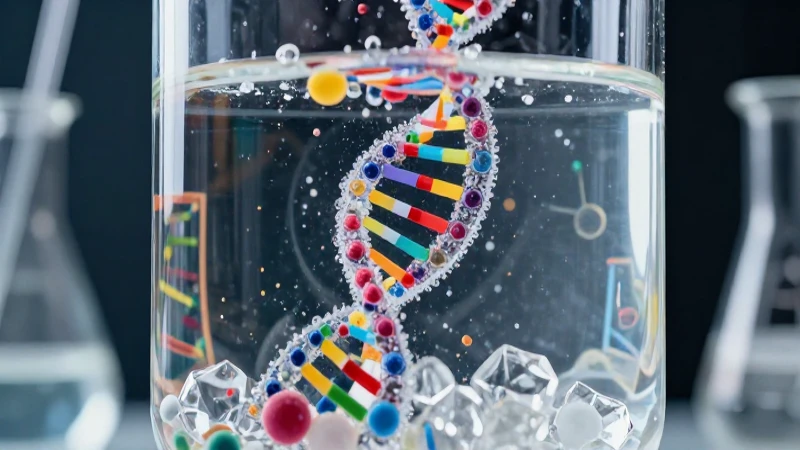 Soluto: Definición y Ejemplos en Química y Biología 3 Moléculas de color en laboratorio, visión detallada de disolución