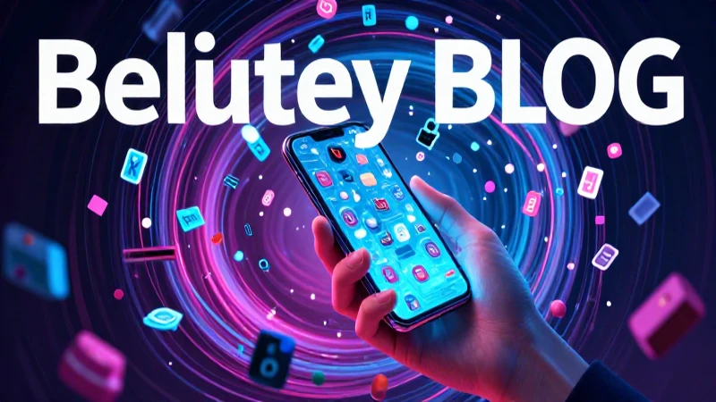 Smartphone en vórtice de spam digital