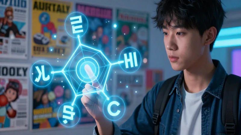 Qué es sufijo: Definición, importancia y concepto clave 5 Estudiante analiza símbolos lingüísticos brillantes