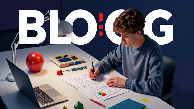 Estudiante moderno aprende con precisión visual