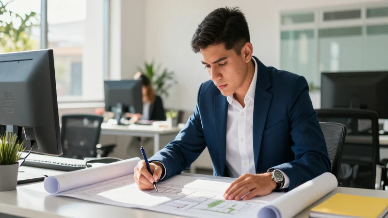 Qué es trabajo: características, tipos e importancia hoy 7 Profesional mexicano planeando el desarrollo comunitario
