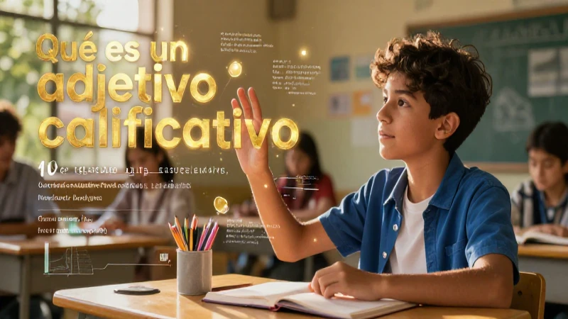 Conceptos y grados de adjetivos calificativos