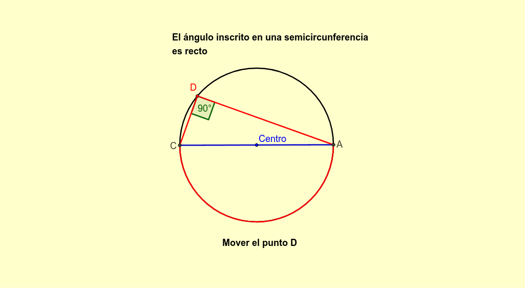 Qué es un ángulo inscrito en una semicircunferencia 2 que es un angulo inscrito en una semicircunferencia