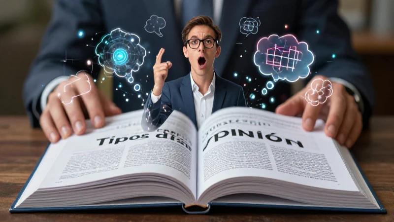 Artículos de opinión: definición y tipos