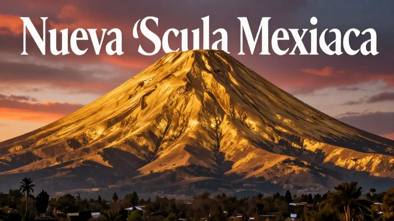 Paisaje dorado, perfecto para la enseñanza de geografía