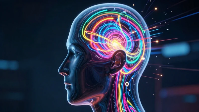 Qué es un concepto: definición, importancia y usos clave 3 Silueta humana con red de líneas conceptuales brillantes
