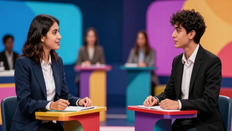 Debate profesional: elementos, reglas y tipos