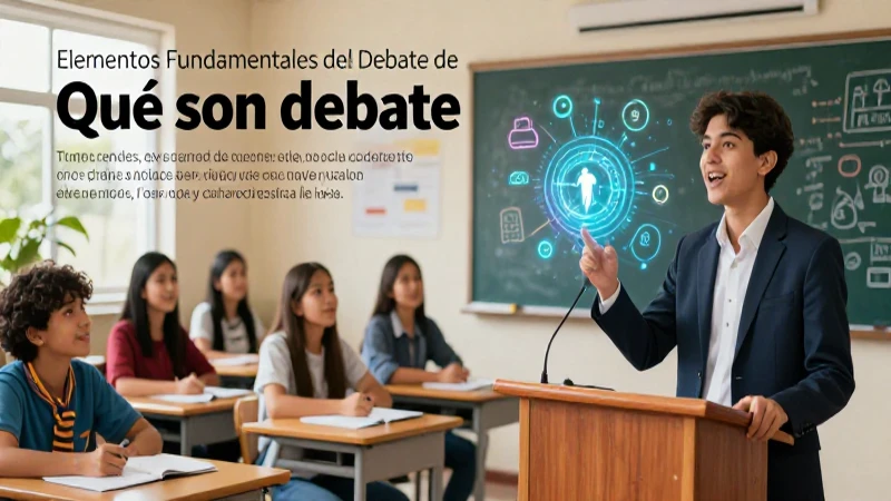 Estudiantes mexicanos debaten sobre reglas fundamentales
