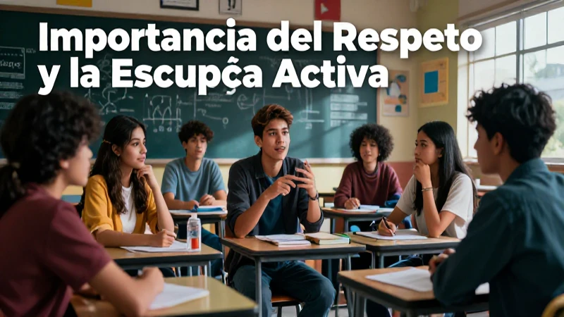 Respeto, debate y escucha activa son clave