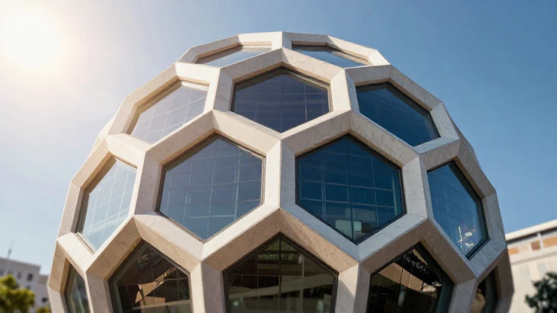 Qué es un decágono: características y ejemplos explicativos 6 Geometría decagonal aplicada al diseño arquitectónico