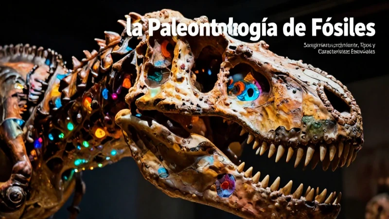 Fósiles: Surgimiento, Tipos y Características Esenciales 6 La paleontología estudia fósiles para comprender la vida pasada