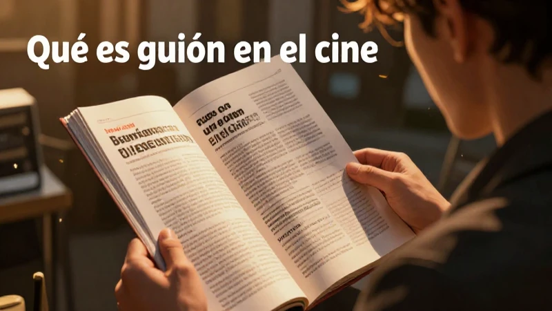 Qué es un guión en el cine Definición y concepto explicados 4 Guion de cine: definición, concepto y elementos clave