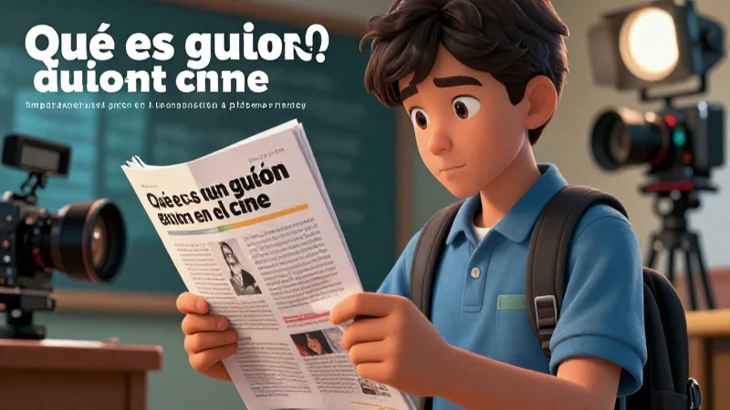 Qué es un guión en el cine Definición y concepto explicados 3 Importancia y definición del guion cinematográfico