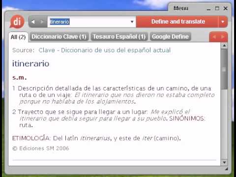 que es un itinerario y cual es su definicion detallada 3
