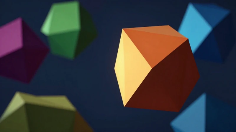 Qué es un lado Explorando figuras de dos dimensiones 3 Figuras geométricas vibrantes con iluminación cinematográfica