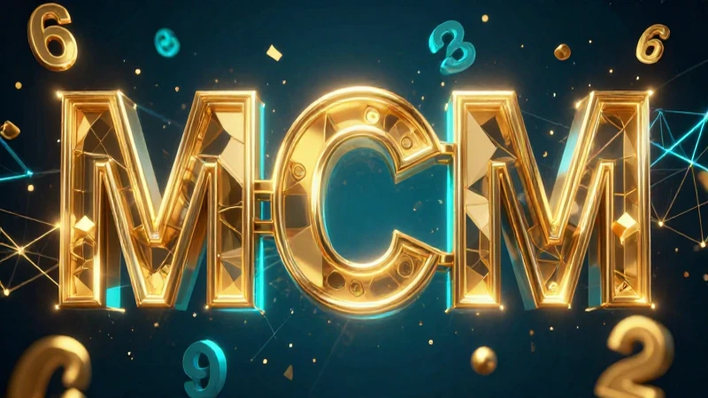 MCM y múltiplos en diseño educativo vibrante