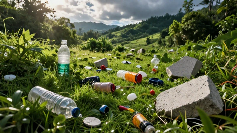 Residuos sólidos afectan visiblemente nuestro ecosistema verde