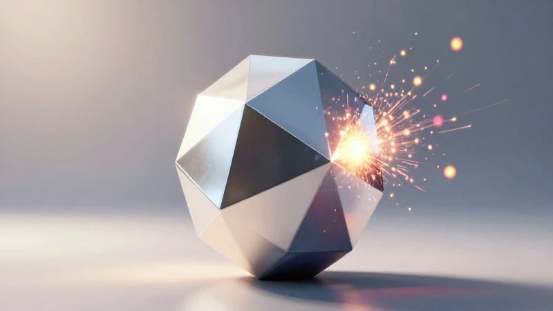 Geometría brillante con partículas dinámicas