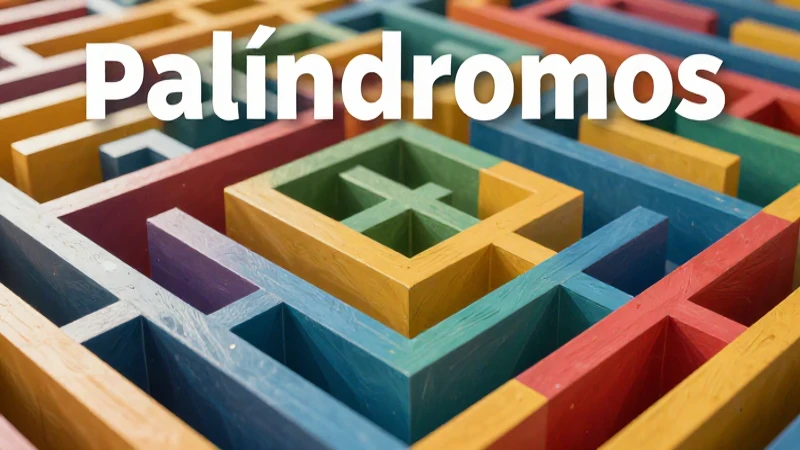 Palíndromos: exploración creativa de palabras simétricas