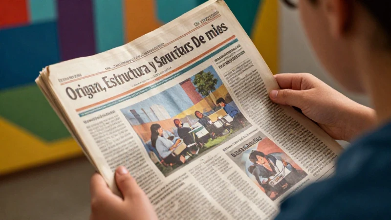 La relevancia del periódico y sus características