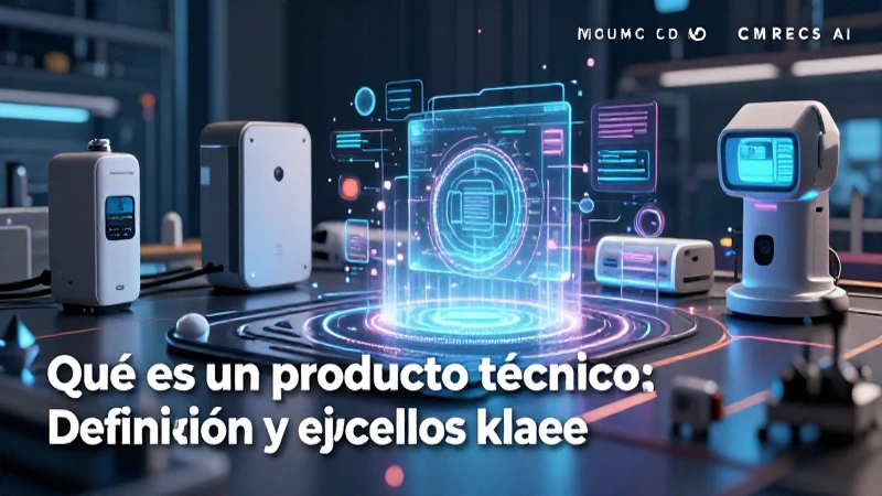 Diseño digital de productos técnicos con estética tecnológica