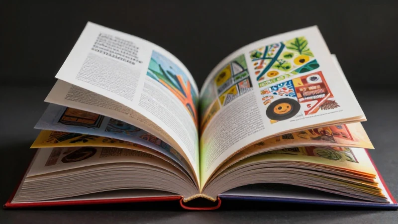 Aesthetic book illustrating Mexican education