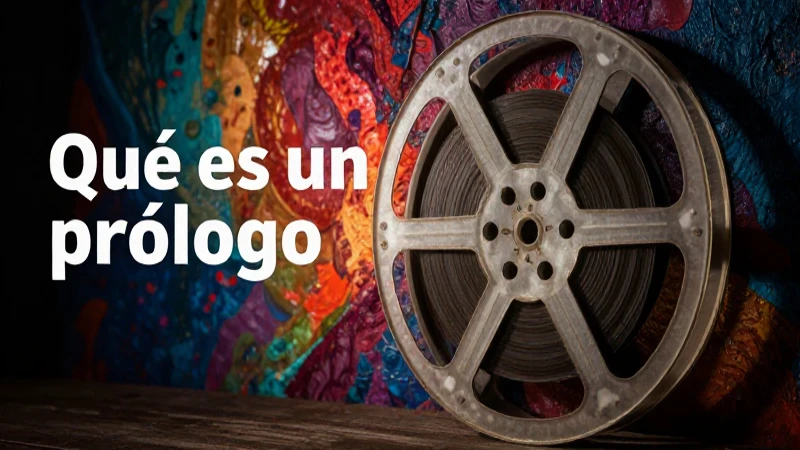 Prólogo visual en escena cinematográfica