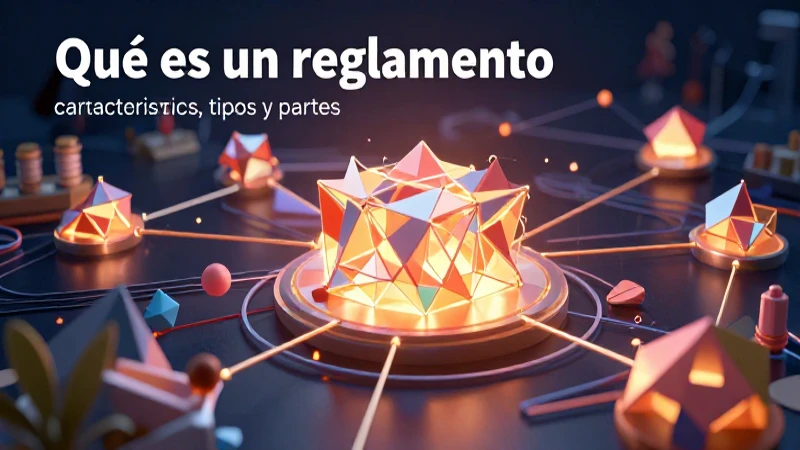 Los reglamentos son estructuras clave de conocimiento