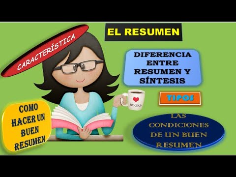Qué es un resumen: tipos, características y cómo hacerlo 2 que es un resumen tipos caracteristicas y como hacerlo