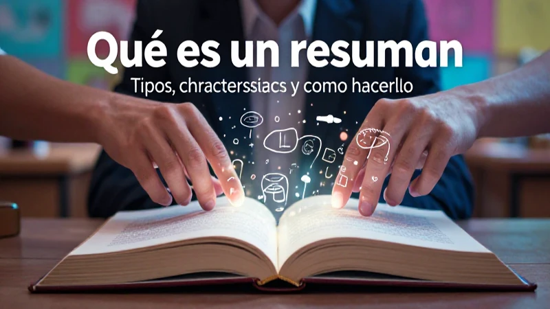 Qué es un resumen: tipos, características y cómo hacerlo 4 Resumen: ideas clave, tipos y método