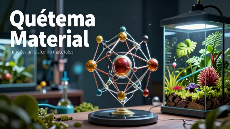 Estudiar sistemas materiales es fundamental