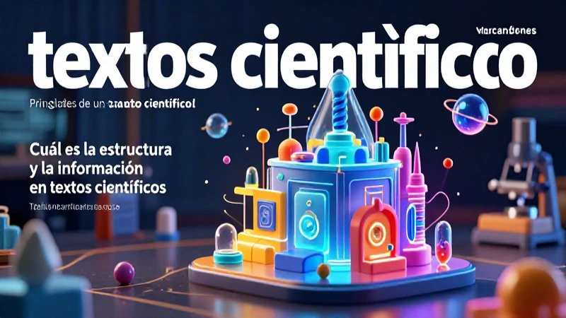 Estructura e información del texto científico