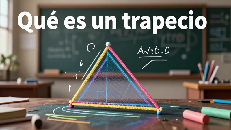 Propiedades de los lados paralelos del trapecio